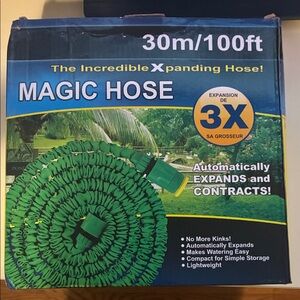 Green Expandable Garden Hose
